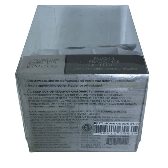 Bella Villa Living Elephant Fragrance Oil Diffuser Black and White - Picture 2 of 15